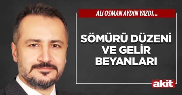 Sömürü düzeni ve gelir beyanları