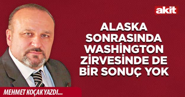 Alaska sonrasında Washington Zirvesinde de bir sonuç yok