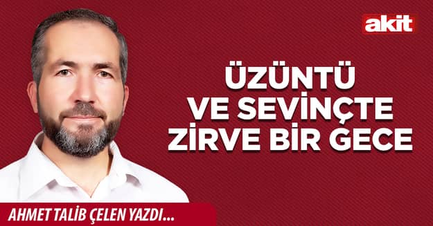 Üzüntü Ve Sevinçte Zirve Bir Gece