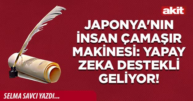 Japonya'nın İnsan Çamaşır Makinesi: Yapay zeka destekli geliyor!