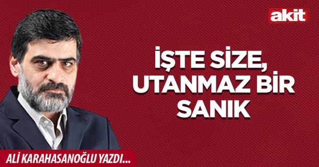 İşte size, utanmaz bir sanık