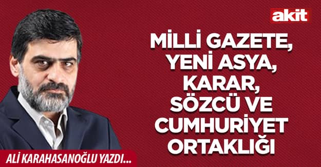 Milli Gazete, Yeni Asya, Karar, Sözcü ve Cumhuriyet ortaklığı