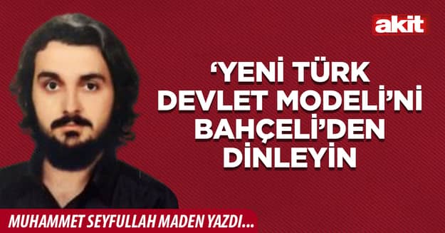 ‘Yeni Türk Devlet Modeli’ni Bahçeli’den dinleyin