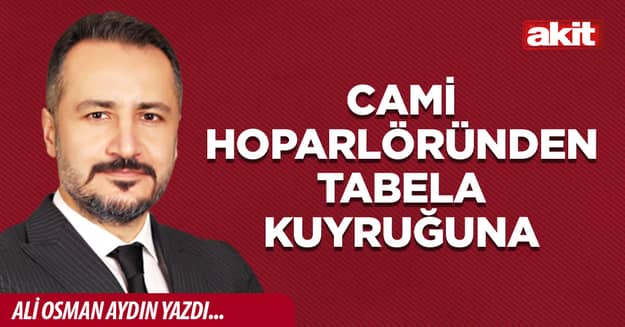Cami hoparlöründen tabela kuyruğuna