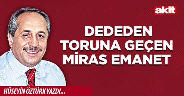 Dededen toruna geçen miras emanet