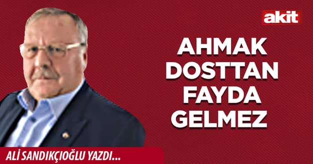 Ahmak dosttan fayda gelmez