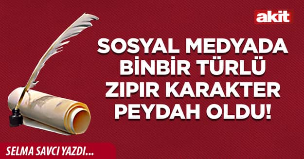 Sosyal medyada binbir türlü zıpır karakter peydah oldu!
