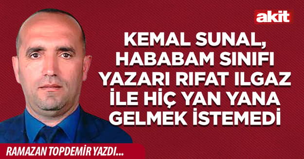 Kemal Sunal, Hababam Sınıfı Yazarı Rıfat Ilgaz ile hiç yan yana gelmek istemedi