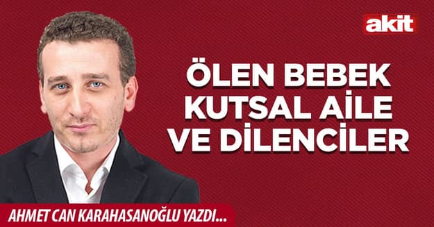 Ölen bebek kutsal aile ve dilenciler