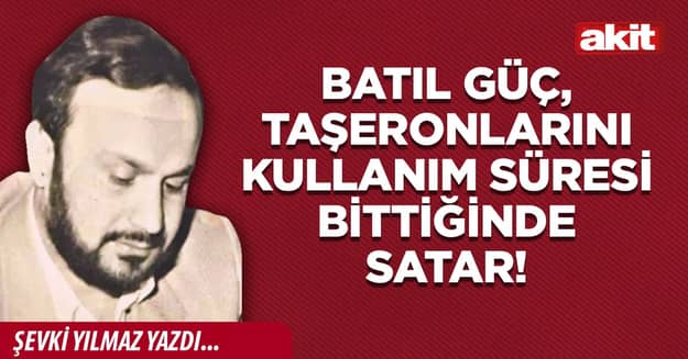 Batıl güç, taşeronlarını kullanım süresi bittiğinde satar!