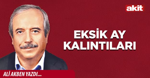 Eksik ay kalıntıları