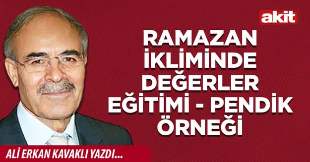 Ramazan ikliminde değerler eğitimi - Pendik örneği