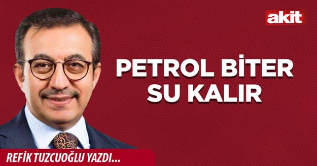 Petrol biter su kalır