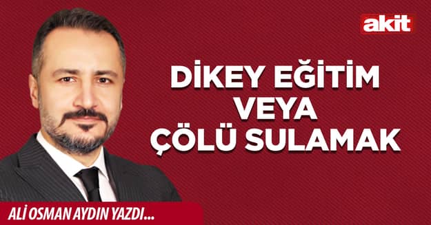 Dikey Eğitim veya Çölü Sulamak