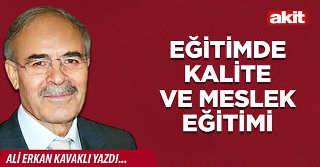 Eğitimde kalite ve meslek eğitimi
