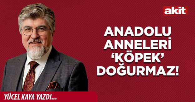 Anadolu anneleri ‘köpek’ doğurmaz!