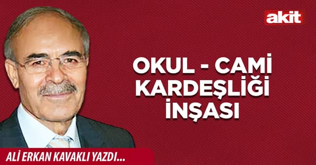 Okul - cami kardeşliği inşası