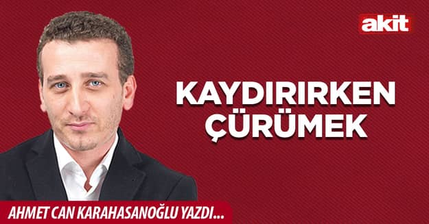 Kaydırırken çürümek