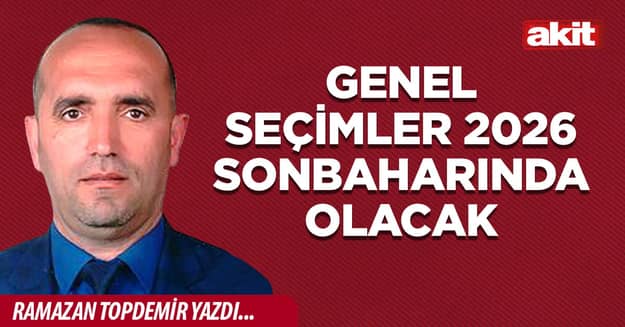 Genel Seçimler 2026 sonbaharında olacak