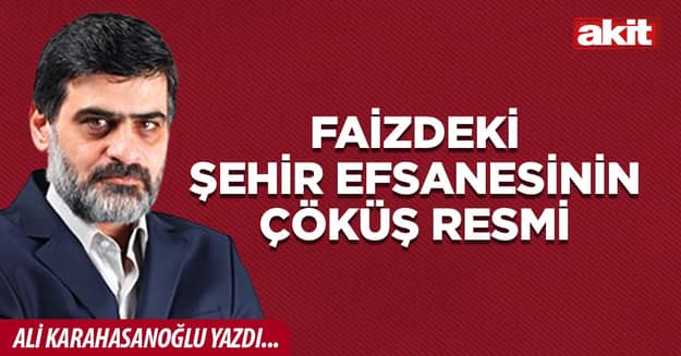 Faizdeki şehir efsanesinin  çöküş resmi
