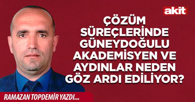 Çözüm süreçlerinde Güneydoğulu akademisyen ve aydınlar neden göz ardı ediliyor?