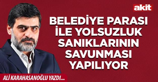 Belediye parası ile yolsuzluk sanıklarının savunması yapılıyor