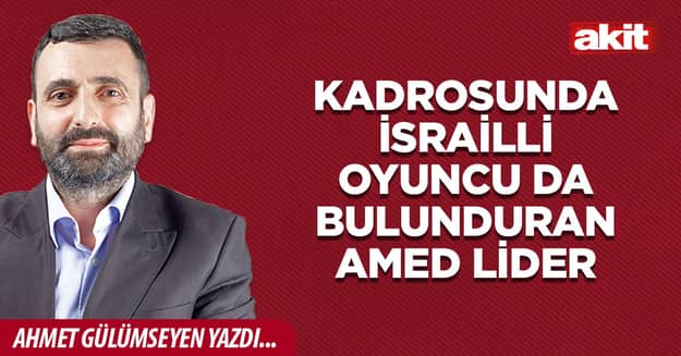 Kadrosunda İsrailli oyuncu da bulunduran Amed lider