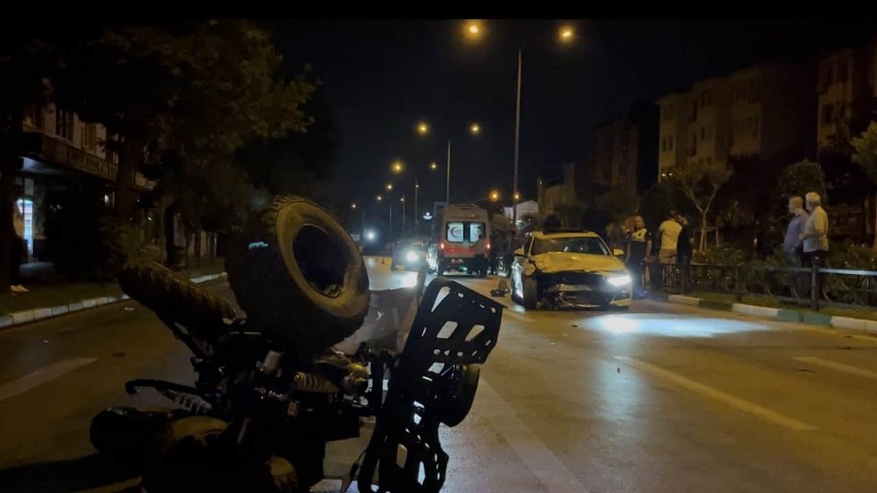 Foto - 150 kilometre hız ölüm getirdi! Çarpıp kaçtı