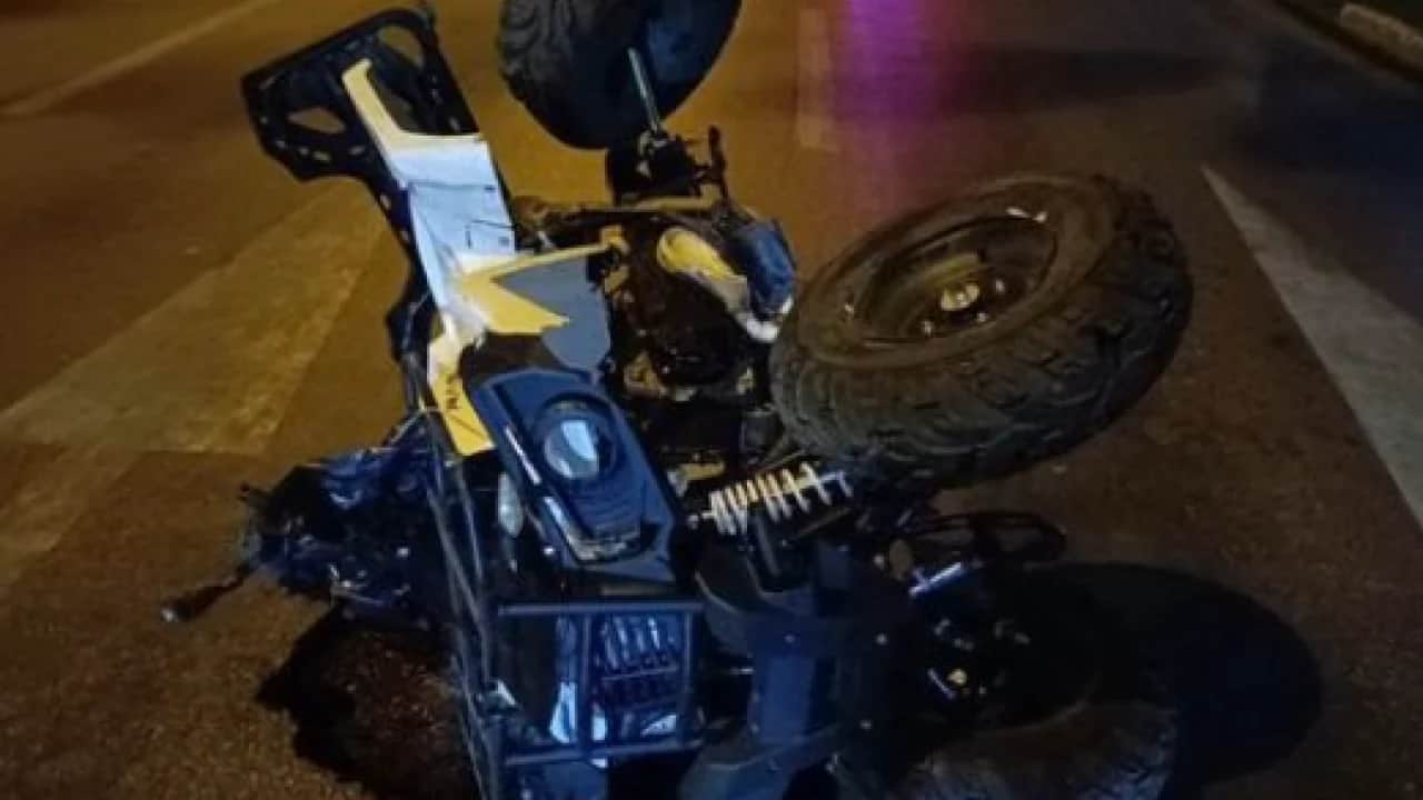 150 km hızla biçti: ATV sürücüsünün acı sonu!