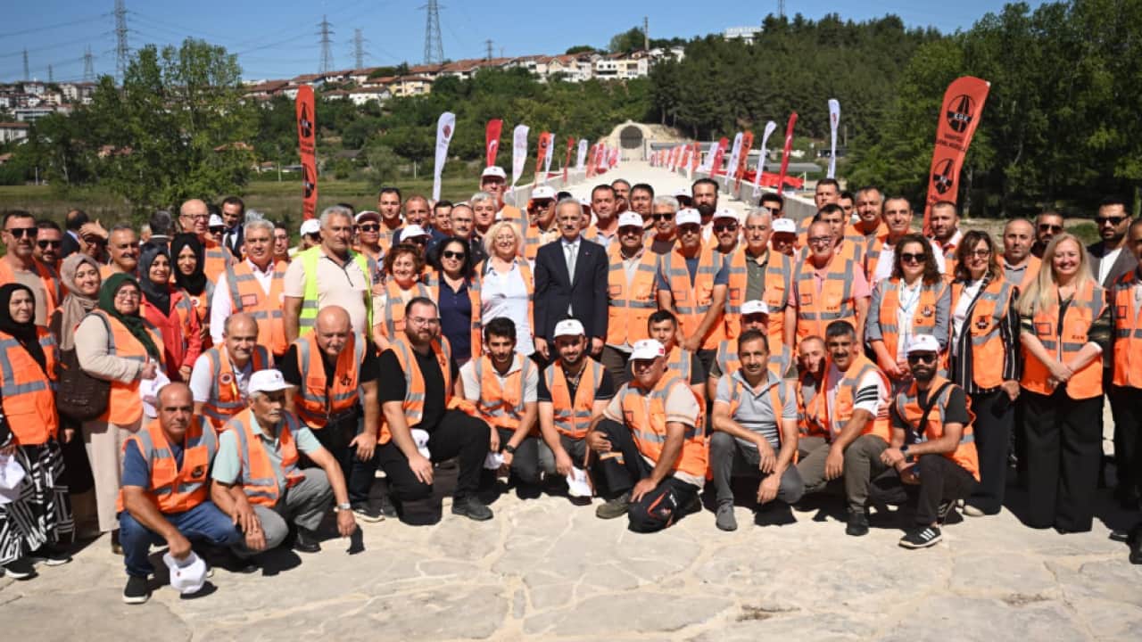 1500 yılık geçmişi var: Tarihi köprü yeniden ayağa kaldırdı!
