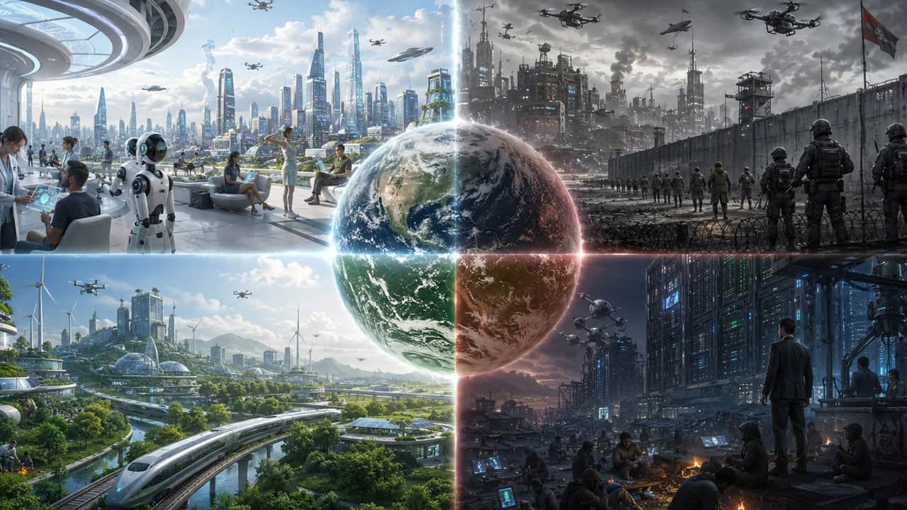 2050 nasıl olacak? Dünya dört farklı gelecek arasında sıkıştı