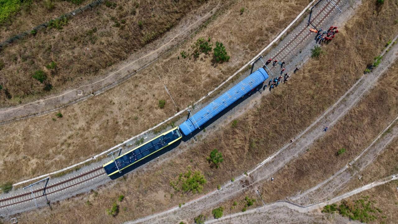 Foto - 3 ilden ekipler katıldı! Hızlı tren kazası tatbikatı yapıldı