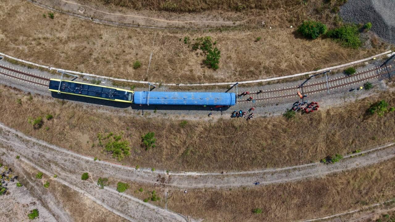Foto - 3 ilden ekipler katıldı! Hızlı tren kazası tatbikatı yapıldı