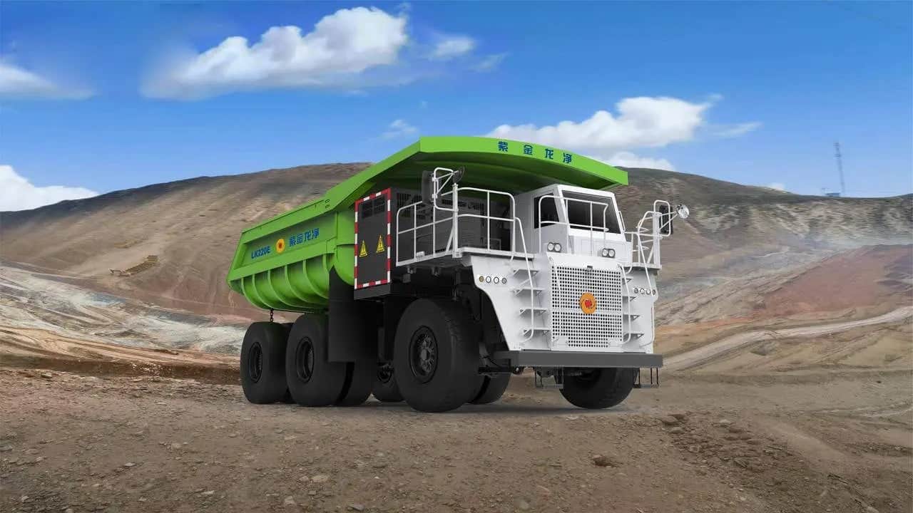 Foto - 350 tonluk dev elektrikli kamyon! 25 dakikada şarj oluyor