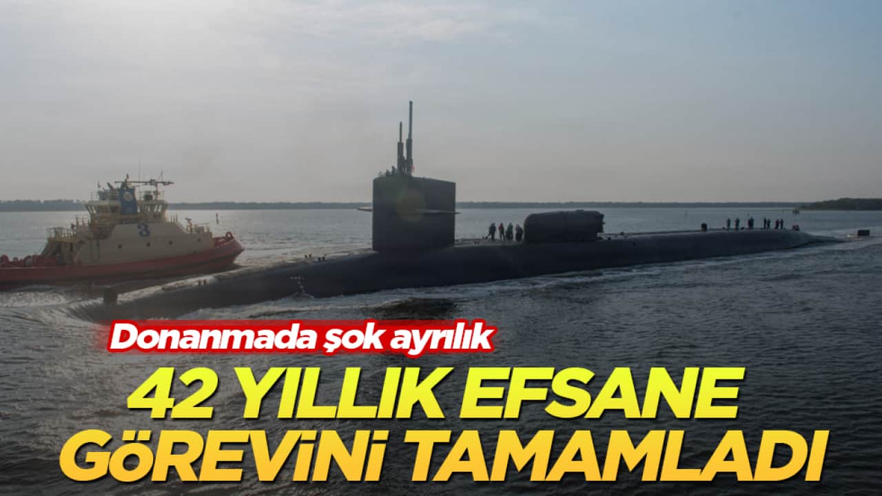 42 yıllık efsane görevini tamamladı: Donanmada şok ayrılık