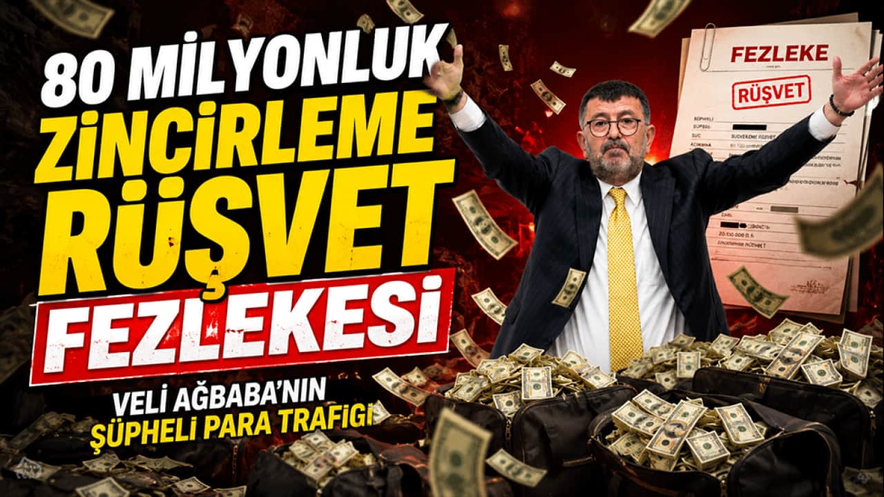 80 milyonluk zincirleme rüşvet fezlekesi: Veli Ağbaba'nın şüpheli para trafiği