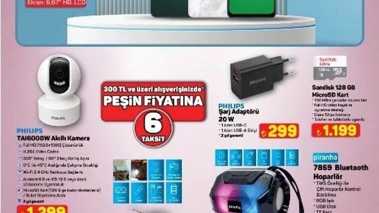 Foto - A101’de 16 Temmuz aktüel ürünleri belli oldu! Elektronik şöleni