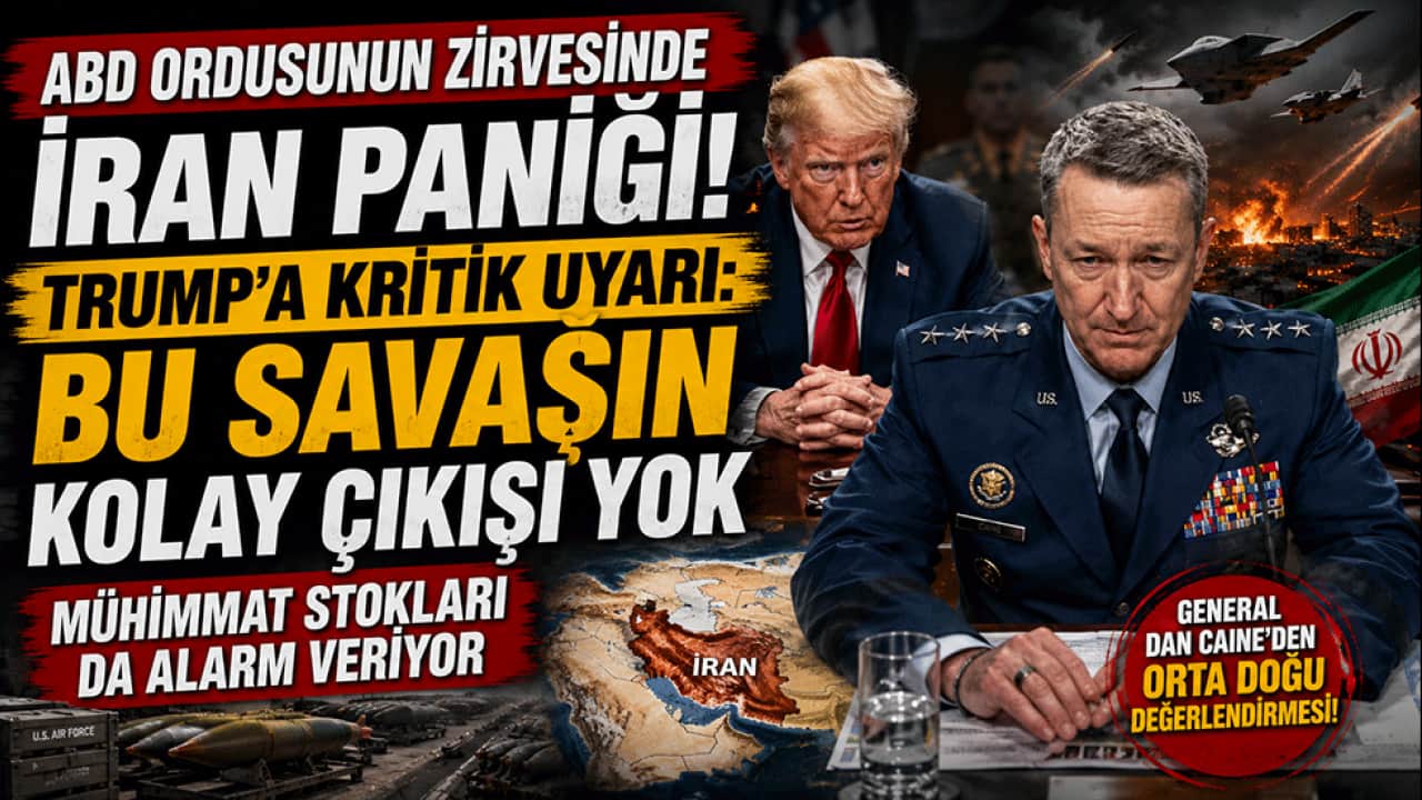 ABD ordusunun zirvesinde İran paniği! Trump'a kritik uyarı: Bu savaşın kolay çıkışı yok: Mühimmat stokları da alarm veriyor