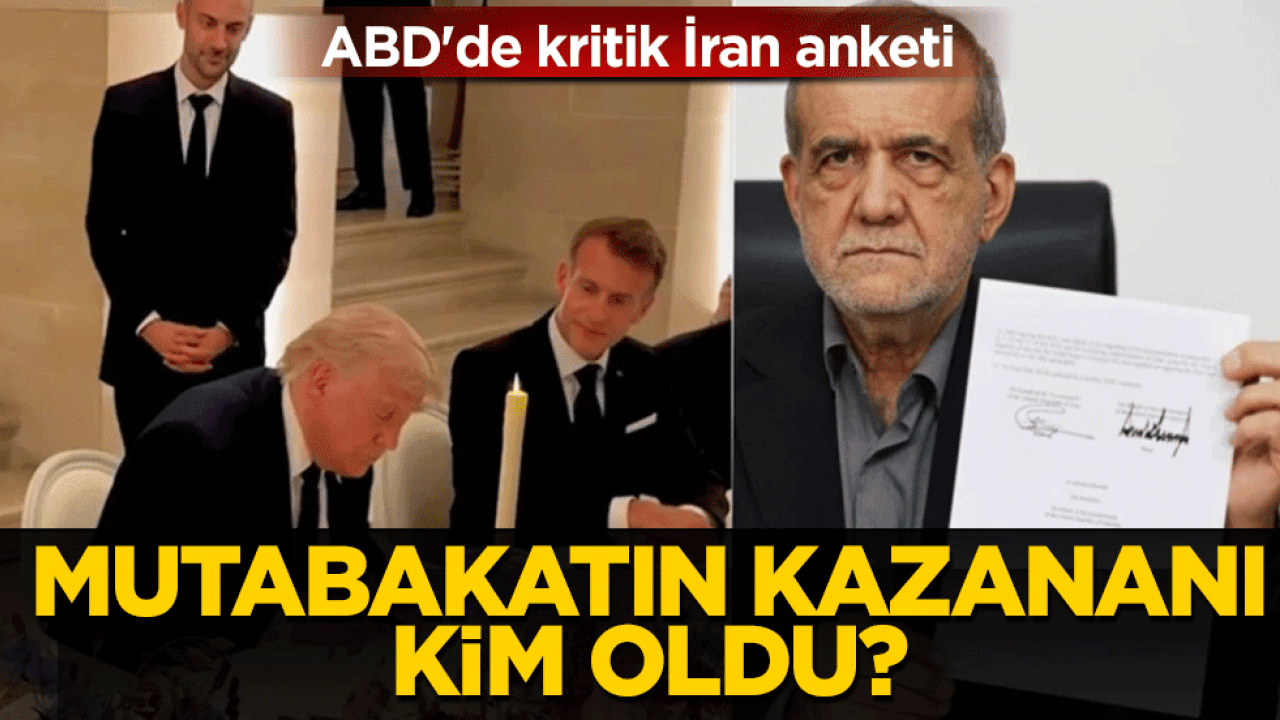 ABD'de kritik İran anketi: Mutabakatın kazananı kim oldu?