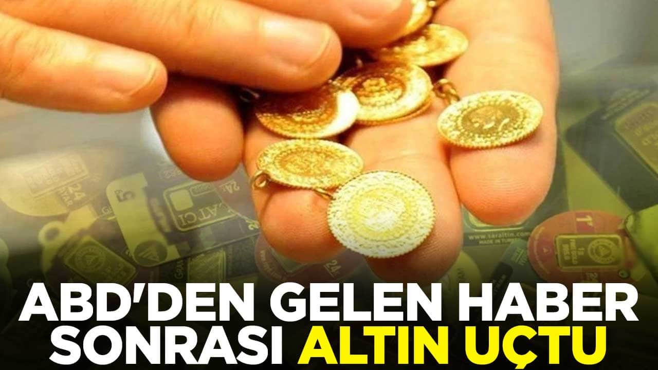 ABD'den gelen haber sonrası altın uçtu