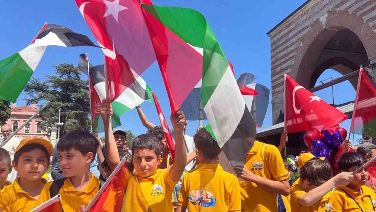 AGD ve MGV’den Filistin’e destek etkinliği: Çocuklar kıyamda zafer yakında!