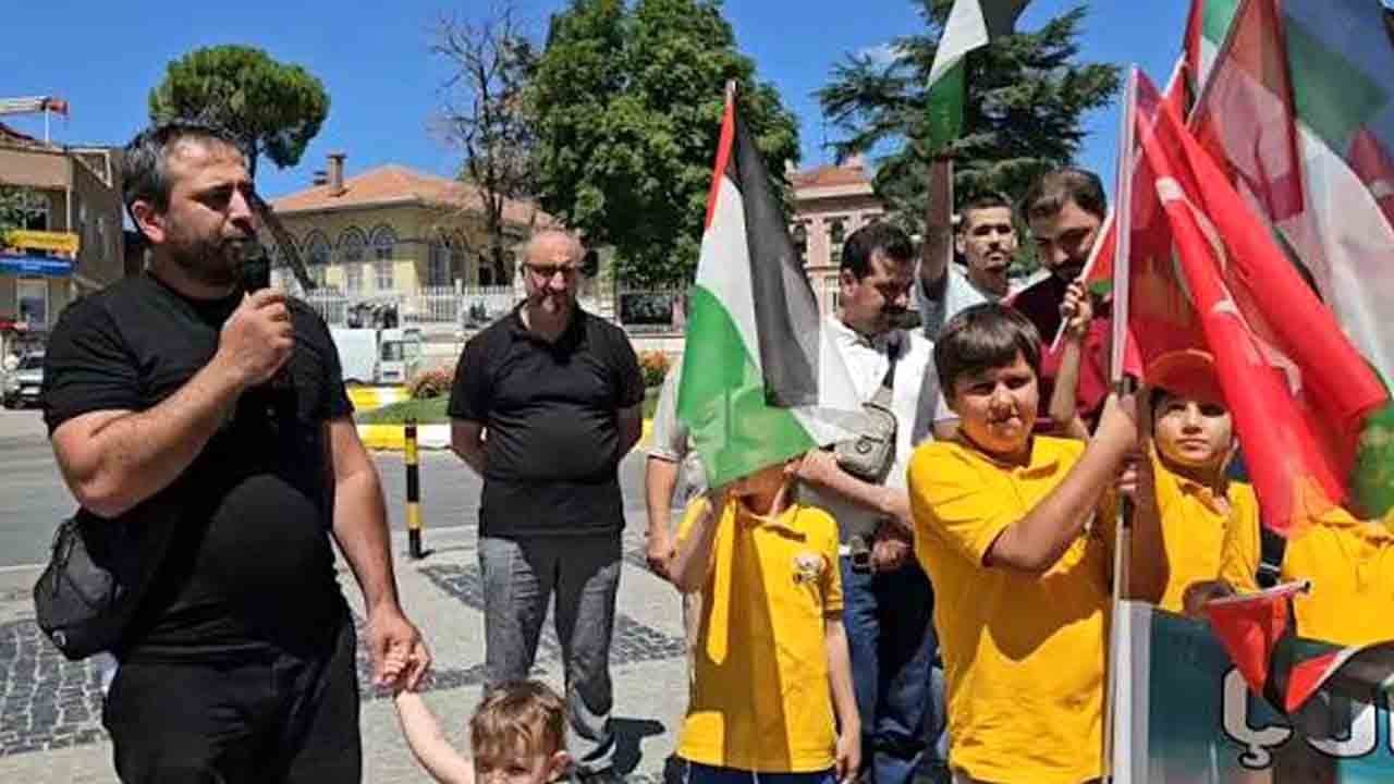 Foto - AGD ve MGV’den Filistin’e destek etkinliği: Çocuklar kıyamda zafer yakında!