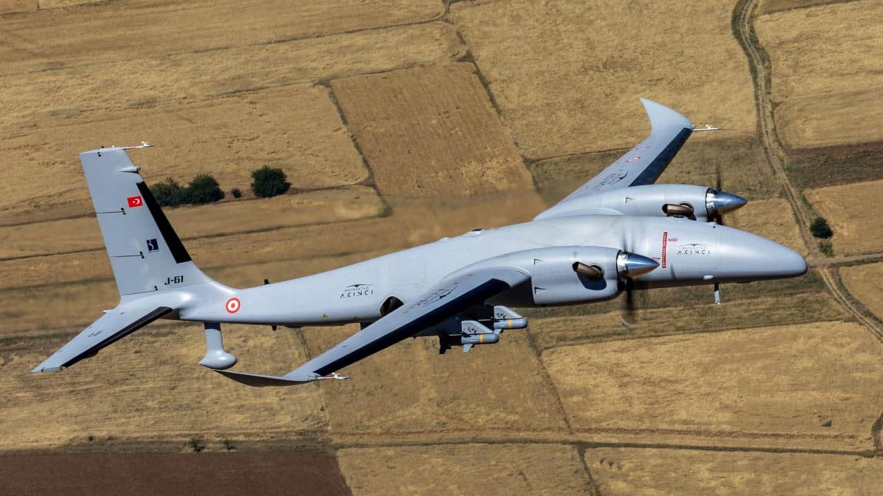 Foto - AKINCI TİHA helikopterden böyle görüntülendi