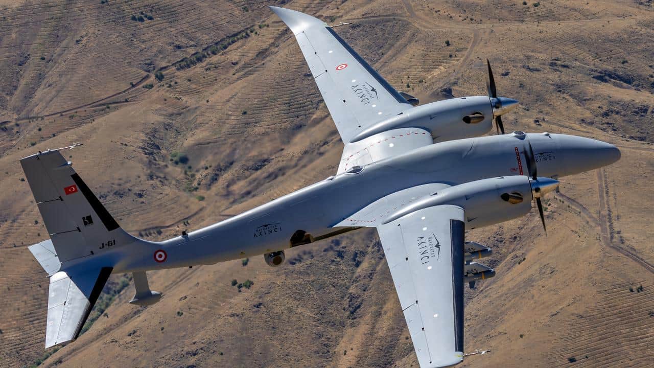 Foto - AKINCI TİHA helikopterden böyle görüntülendi