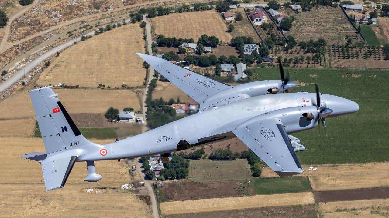 Foto - AKINCI TİHA helikopterden böyle görüntülendi