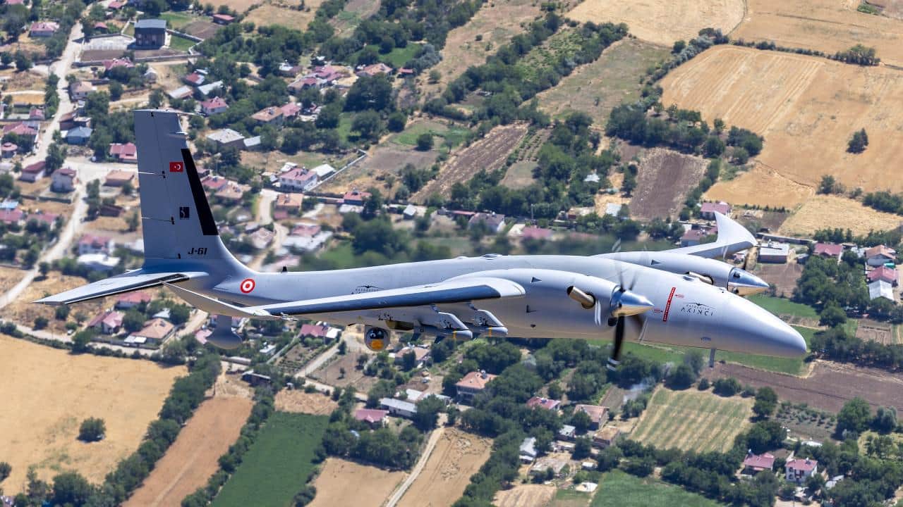 Foto - AKINCI TİHA helikopterden böyle görüntülendi