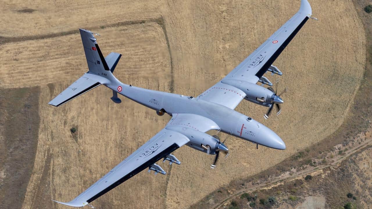 Foto - AKINCI TİHA helikopterden böyle görüntülendi