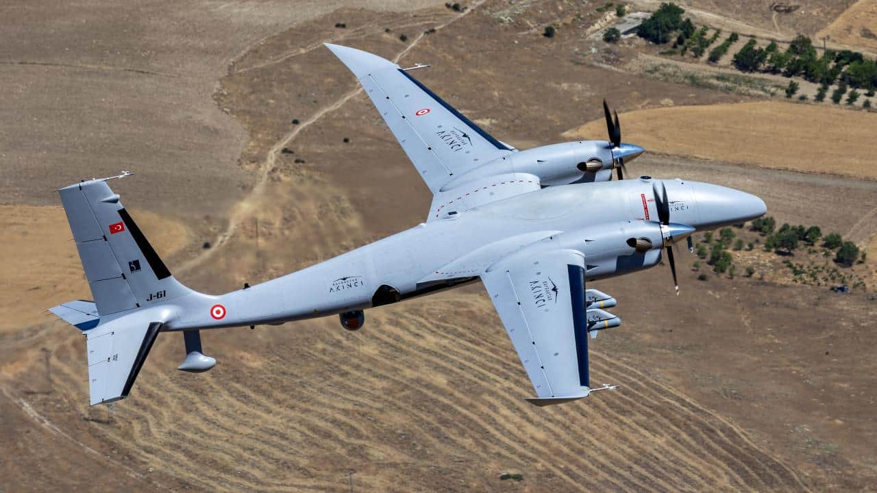 Foto - AKINCI TİHA helikopterden böyle görüntülendi
