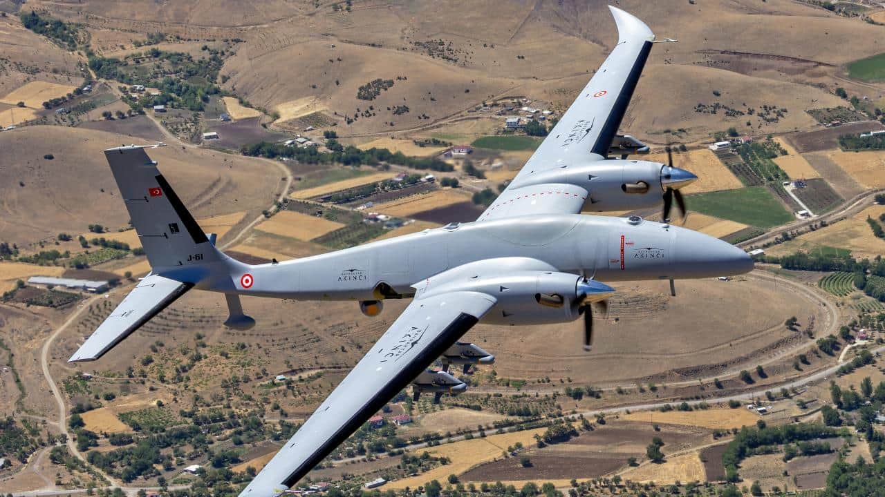 Foto - AKINCI TİHA helikopterden böyle görüntülendi