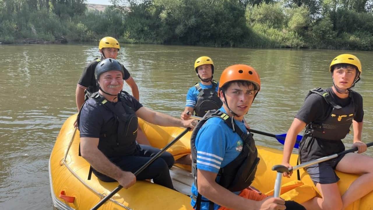 Foto - Akyaka Kanyonu raftingle tanıştı Kars’tan bütün dünyaya en iyisi burada mesajı